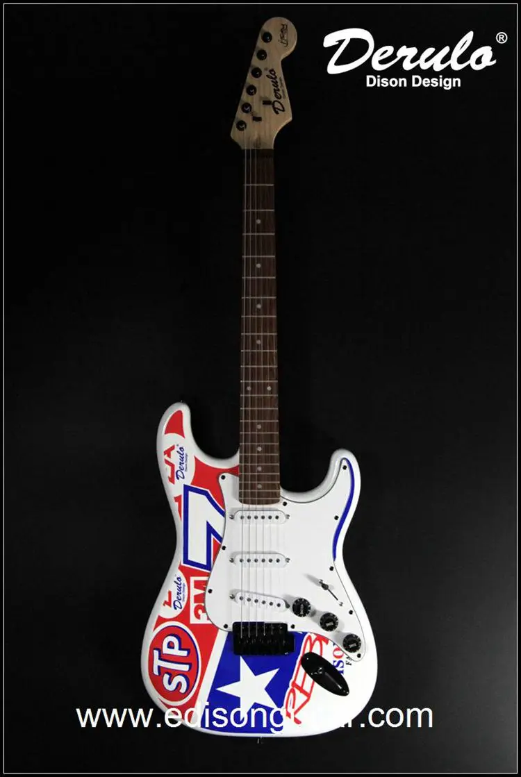 

Derulo Solid Body Top quality 2016 New ST  electric guitar S-S-S  maple neck electric guitar ST111P006