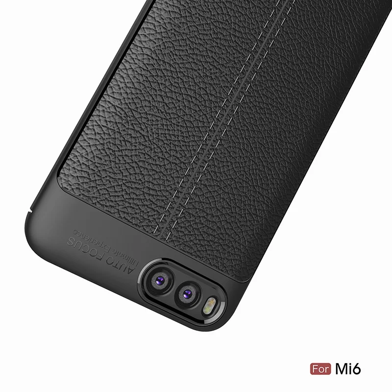 Litchi leather silicone case xiaomi mi6 (11)