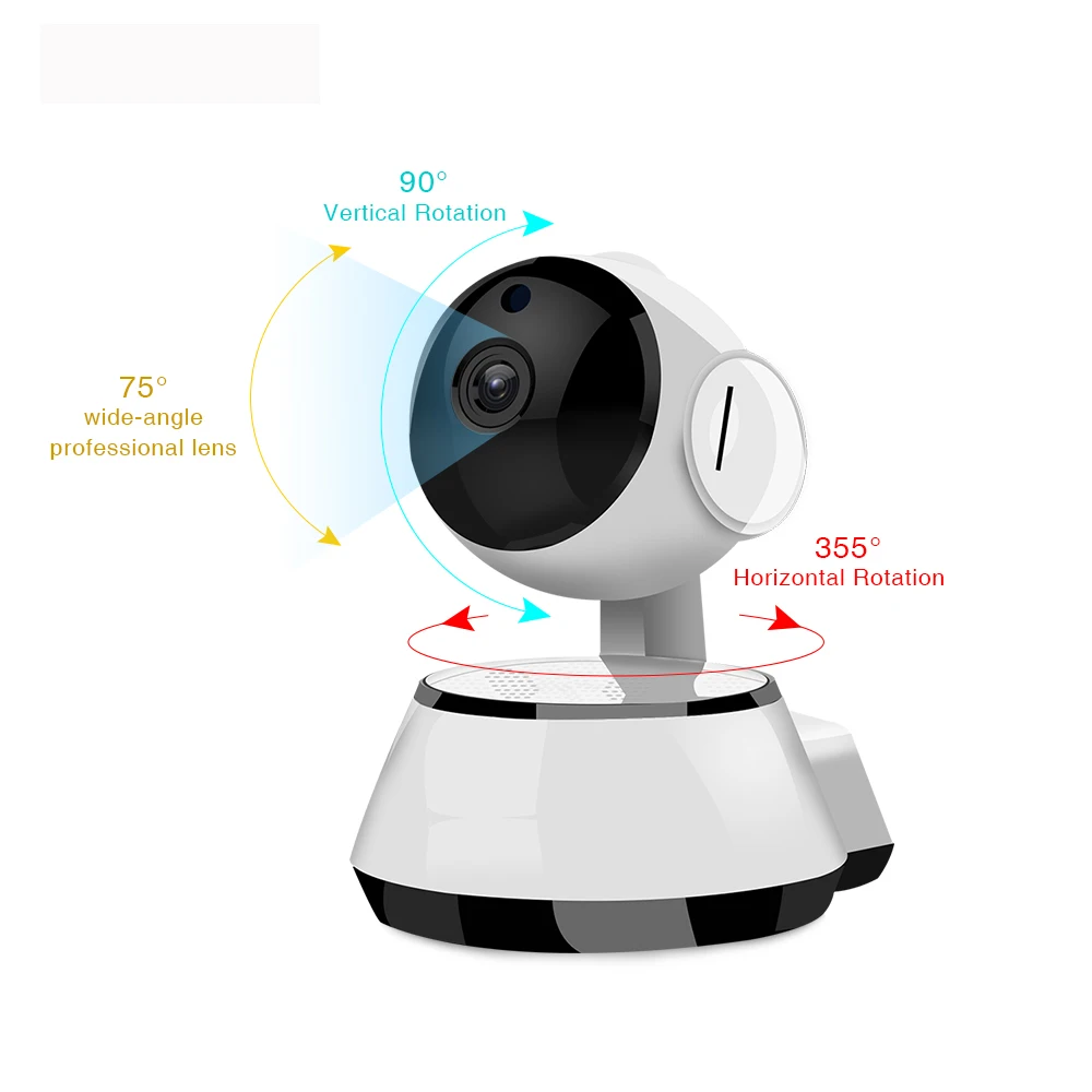 Беспроводная IP камера ZGWANG 720P HD Wi Fi видеонаблюдения наблюдения с ночным видением
