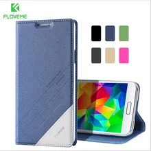 FLOVEME Magnetic Flip Leather Case For iPhone 7 6S 6 Plus 5 5S Card Slot Cover For Samsung Galaxy S8 Plus S5 S6 S7 Edge Note 4 5