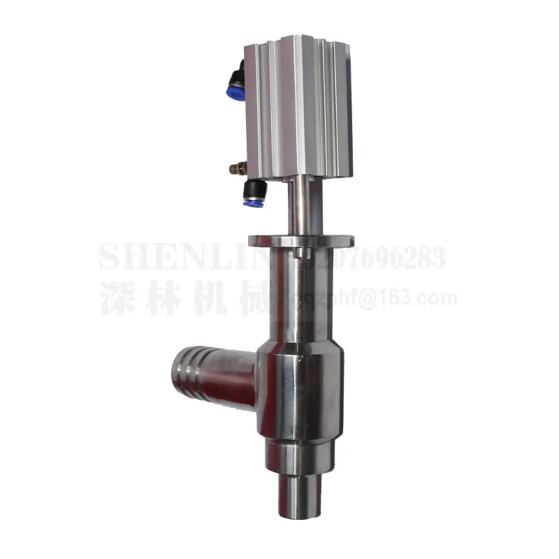 SHENLIN Жидкостная Наполняющая головка для ПВХ-стальных труб 19 мм и 32 мм, SS304 Наполняющая насадка для пневматической наполняющей машины водяная насадка - Цвет: For 32mm pipe