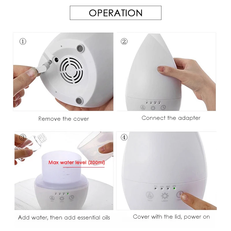 Ультразвуковой аромат распылители Электрический эфирные масла диффузор Humidificador