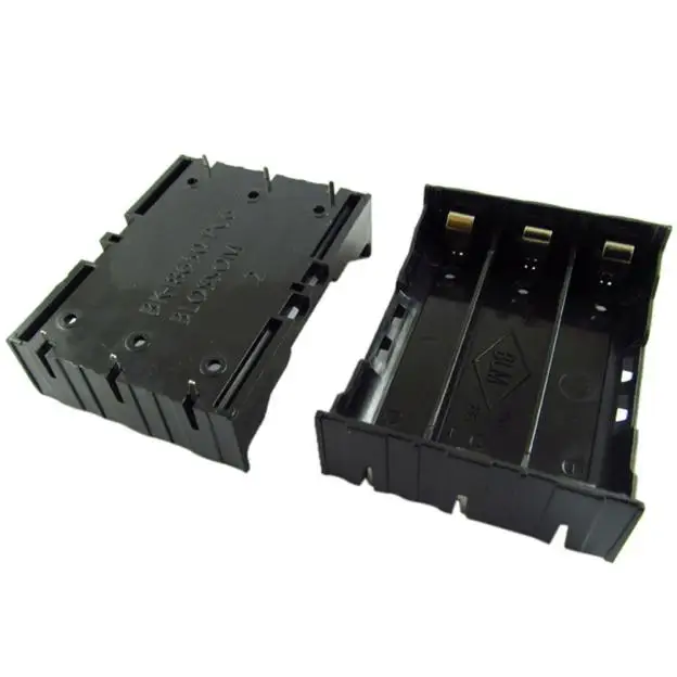 Carprie 1p черный чехол для хранения 3x18650 3 7 В аккумуляторные батареи