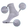 2022 Brand New 5 Pairs Nano Silver Cotton Socks Fashion Casual Crew Socks Anti-Bacterial Deodorant Autumn Winter Men's Socks ► Photo 3/6