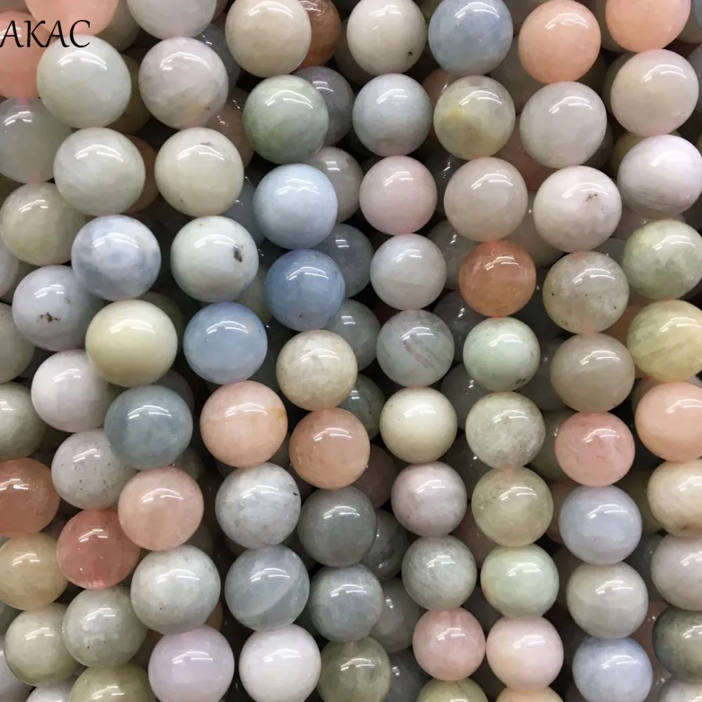 

Natural Beryl stone beads 10mm AB for diy making 1strand/set semi gemstone