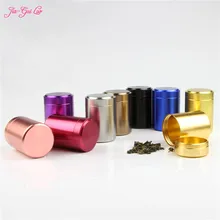 JIA-GUI LUO алюминиевый Чай коробка кунг-фу Чай аксессуары запечатанный горшок Сухофрукты семян серии ящик для хранения Чай Caddy D025