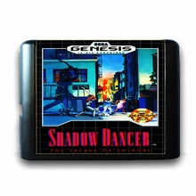 Shadow Dancer-the secret of Shinobi 16 bits da Sega MD Cartão de Jogo para o Mega Drive para Genesis NTSC