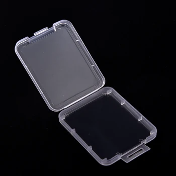 

5 Series Memory Card Case Box Protective Case for SD SDHC MMC XD CF Card White transparent