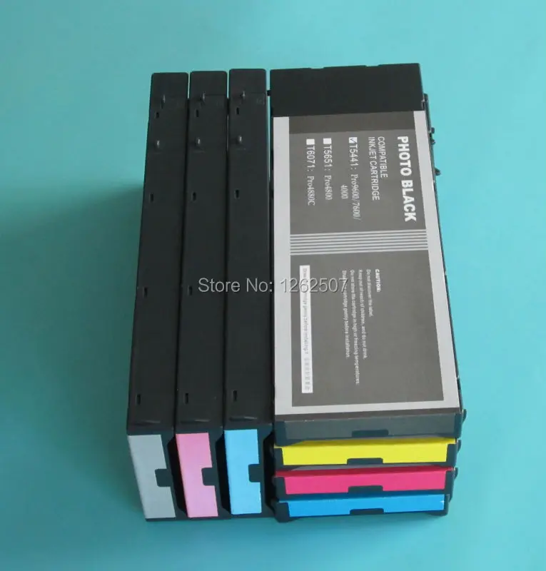 Для печатающей головки Epson 7600 9600 совместимый картридж с чернилами микросхема для
