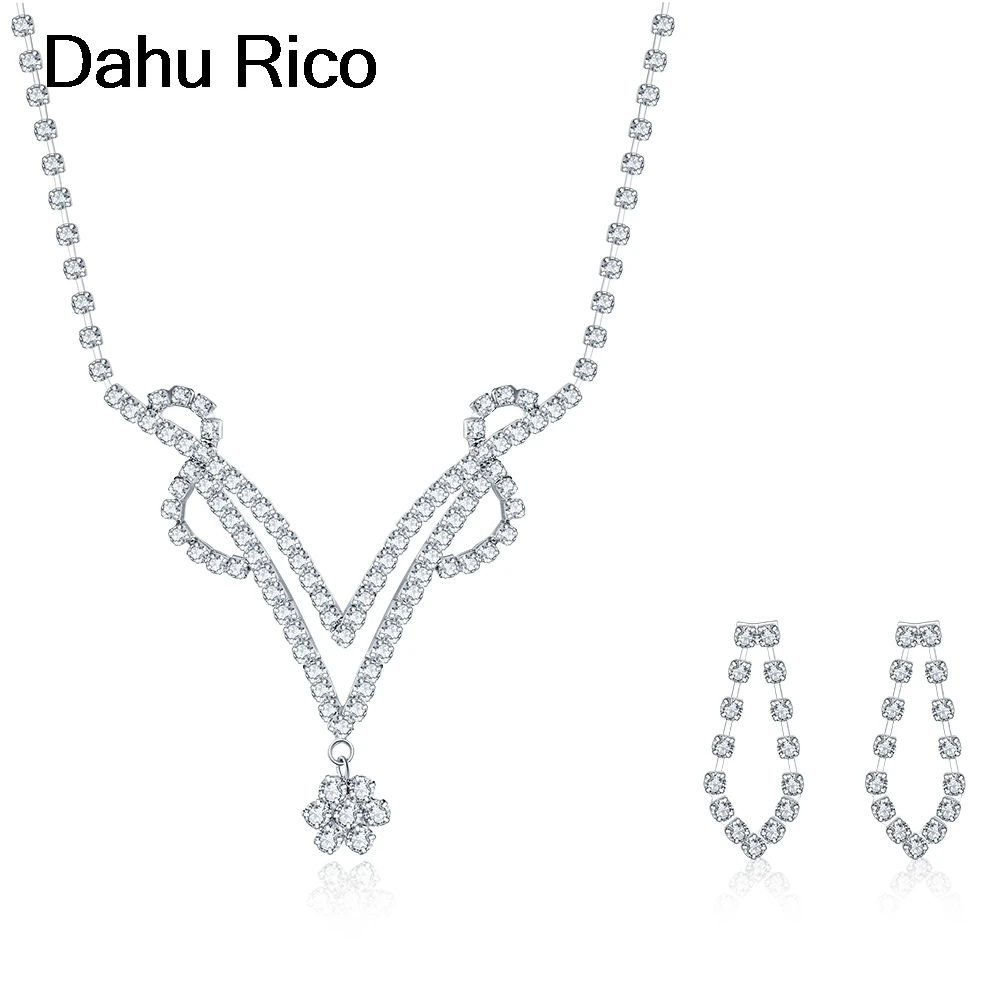 Набор ювелирных изделий bijoux femme набор с серебряным покрытием godki cc Dahu Rico |