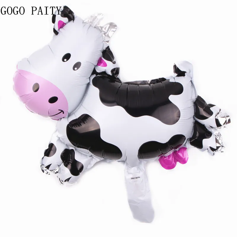 

GOGO PAITY Free Shipping mini cows film balloon toys for children birthday party decoration balloon wholesale