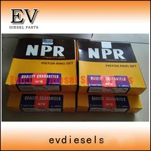 Fit for Mitsubishi engine excavator S4L S4L2 piston ring set 31A17 00010
