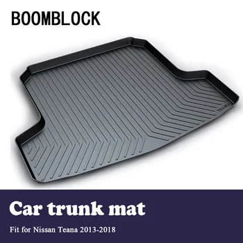 

BOOMBLOCK Car Special Trunk Floor Foot Mat Pad Non-slip Dustproof Accessories For Nissan Teana L33 2018 2017 2016 2015-2013