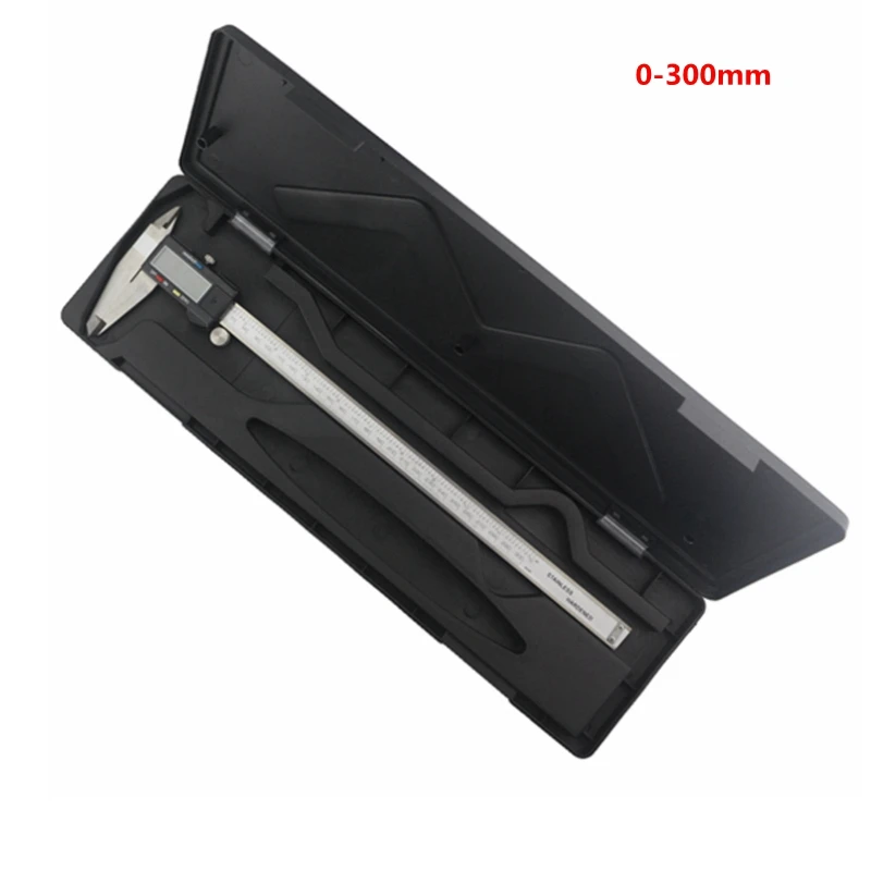 

Electronic Digital 300mm 0.01mm Vernier Caliper 12'' Caliper Stainless Steel Measuring Gauge Tools