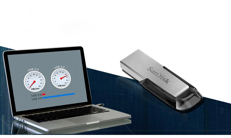 Sandisk usb флешка USB флэш-накопитель Флешка анимадо 64 Гб 128 ГБ Подлинная Ультра чутье металлическая ручка диск usb 3,0 диск на ключе Memory Stick флешки