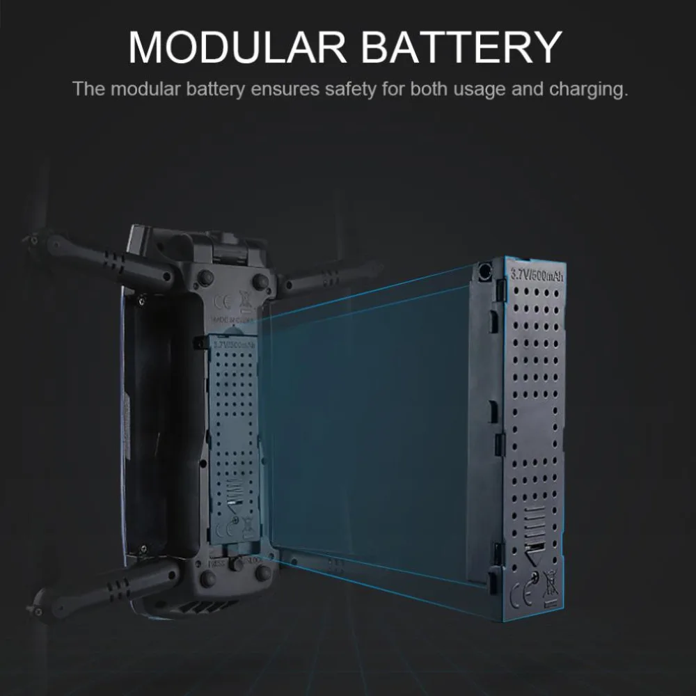 3 7 V 500MAH батарея Sapre Запчасти для JJRC H47 складной Дрон мини Квадрокоптер Pro