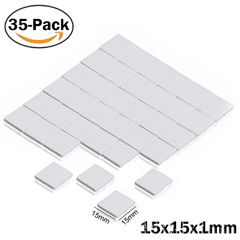 100x100x2.5mm GPU Chip Heatsink Cooling Silicone Compound Thermal Conductive Pad
