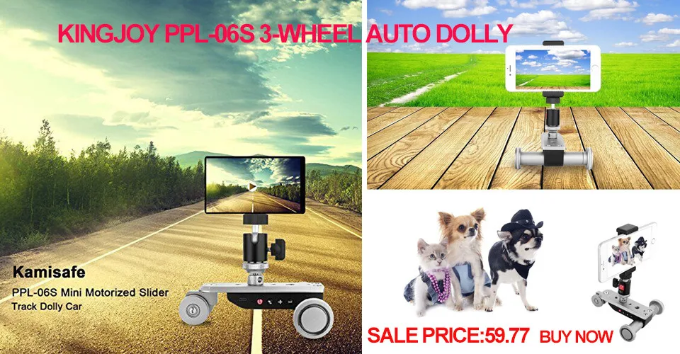 Kingjoy PPL-06S 3-Wheel Auto Dolly