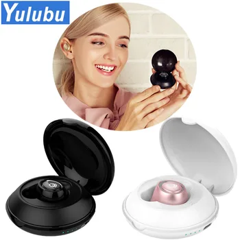 

Yulubu Hot Good Quality A5/A5-Plus CSR 4.1 wireless bluetooth headset super long standby music mini earphone with charging box