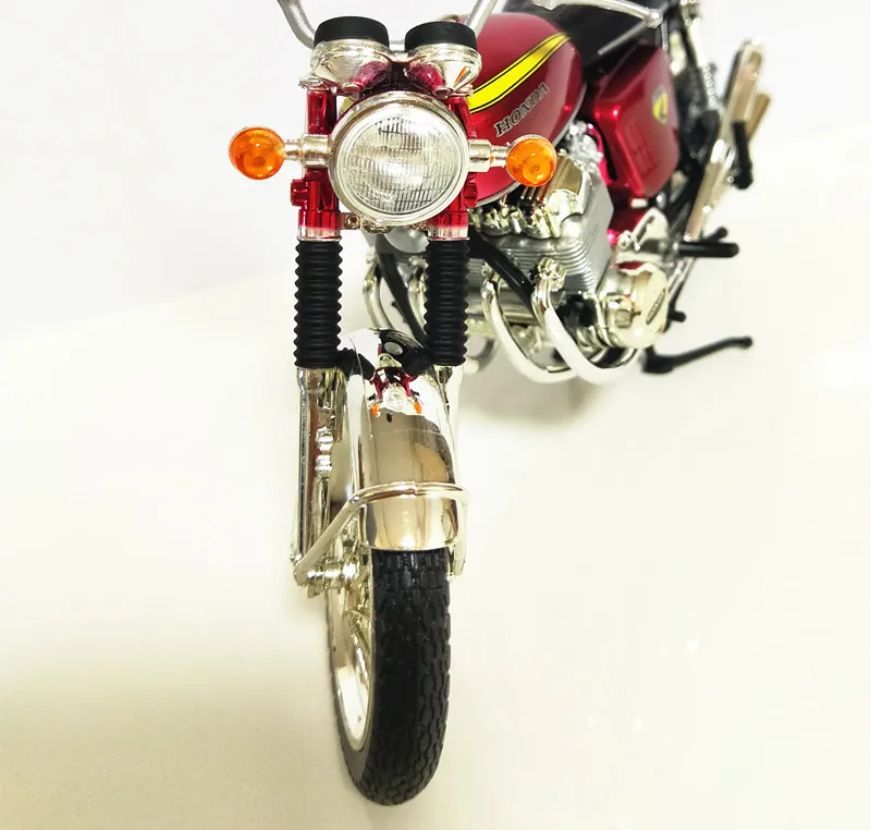Новинка, литье под давлением, 1:12,, Honda 750, из печати, модель мотоцикла Cb750, имитационная игрушка из сплава