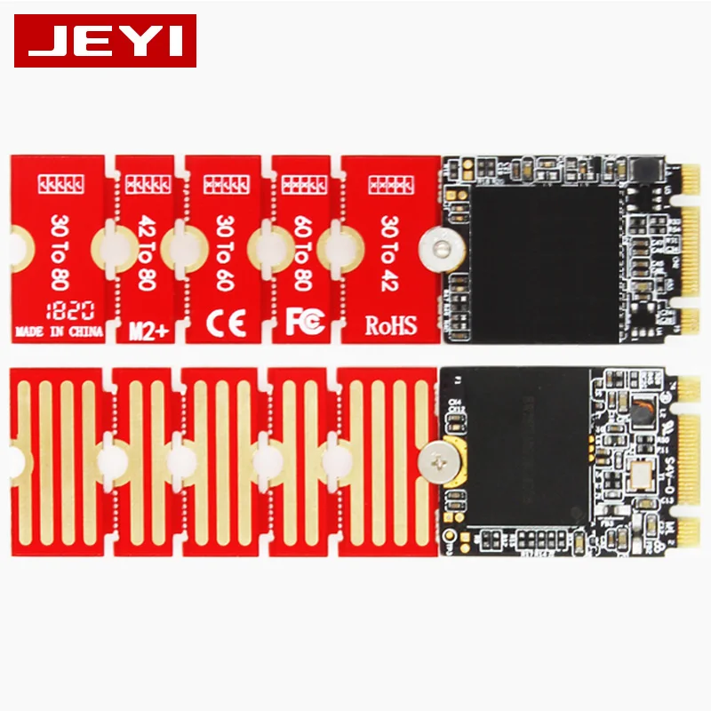 JEYI M2 M2PLUS NGFF NVME m. 2 Расширенная передача 2230 2242 2260 2280 самолет изменение длинного
