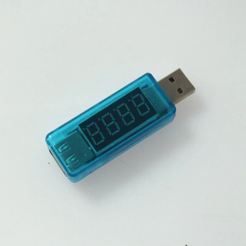 Миниатюрный USB тестер напряжения тока для телефона планшета зарядного