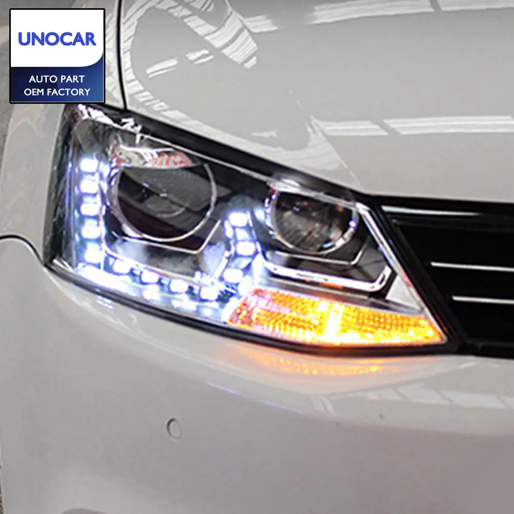Styling For VW Jetta headlights 2011 2014 Jetta MK6 LED Headlight for