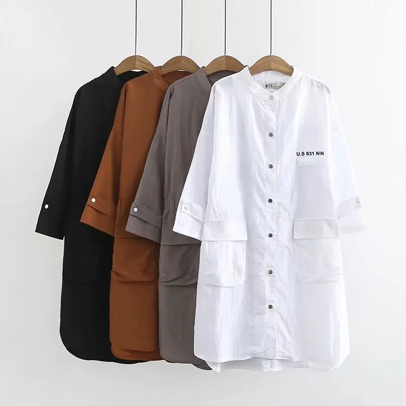 

Oversize Plus Size Big Women's Autumn Winter Woman Loose Fashion Coat Lady Jacket Casual White Solid Coats Outwear