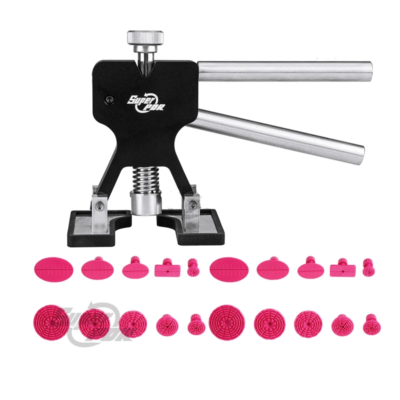 

PDR Tools Paintless Dent Repair Tools Glue Tabs Suction Cup Dent Puller Lifter Removal Hand Tool Set Herramentas