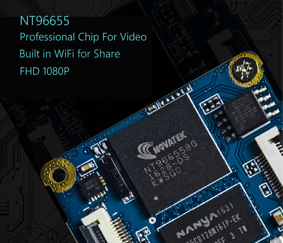 5 шт./лот автомобильный видеорегистратор Sony IMX322 сенсор Novatek 96658 WiFi ночное видение