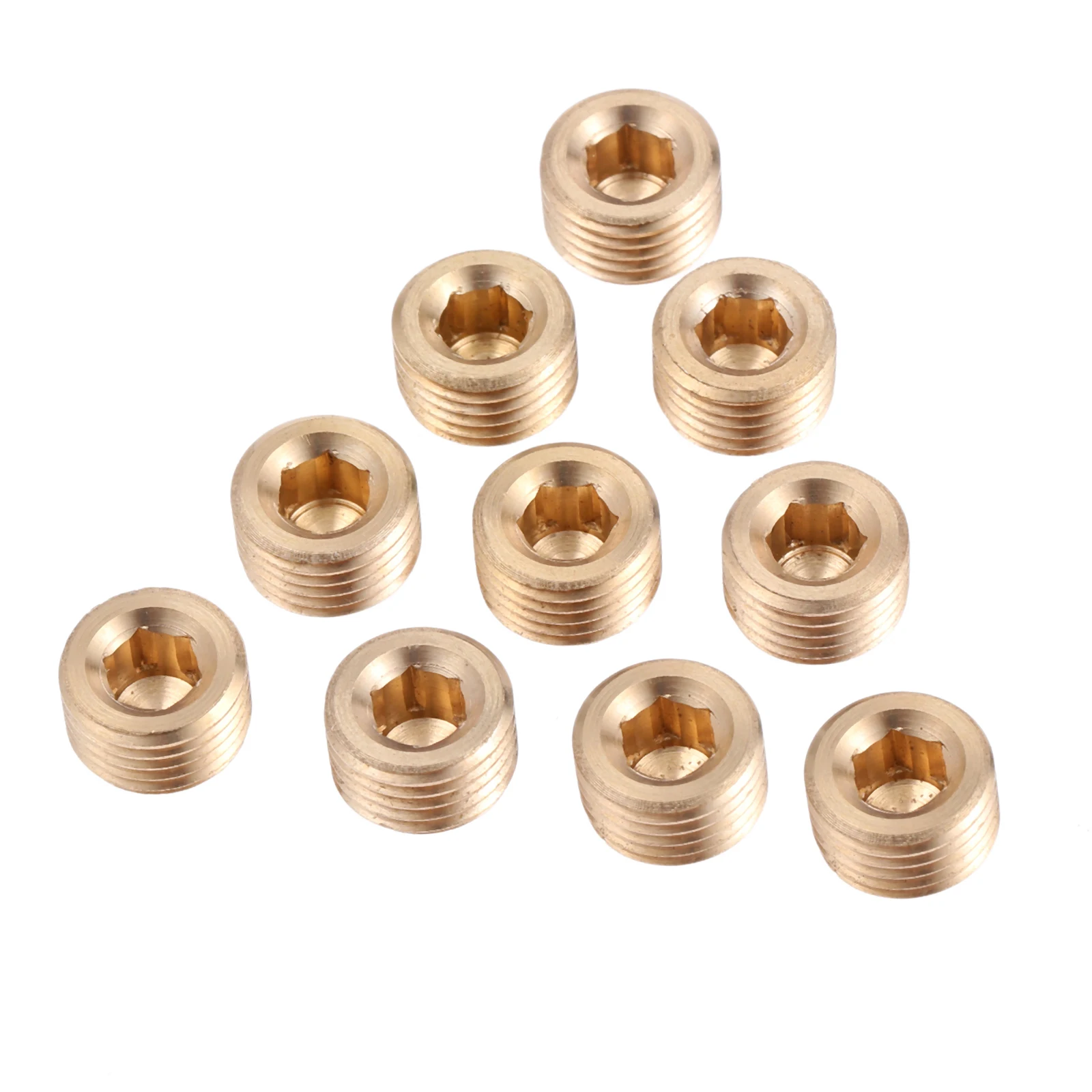 10 шт. Внутренняя шестигранная с резьбой NPT резьба 1/8 &quot1/4&quot 3/8 &quot гнездо для труб