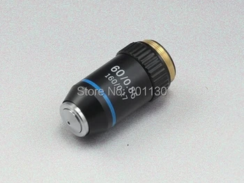 

60X Achromatic Objective Lens for Biological Microscope with Conjugate Distance 195 mm