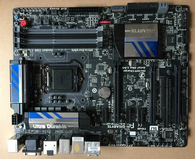 Оригинальная материнская плата для GIGABYTE GA-Z87X-UD3H LGA 1150 DDR3 32GB USB2.0 USB3.0 Z87X-UD3H Z87 настольная материнская плата