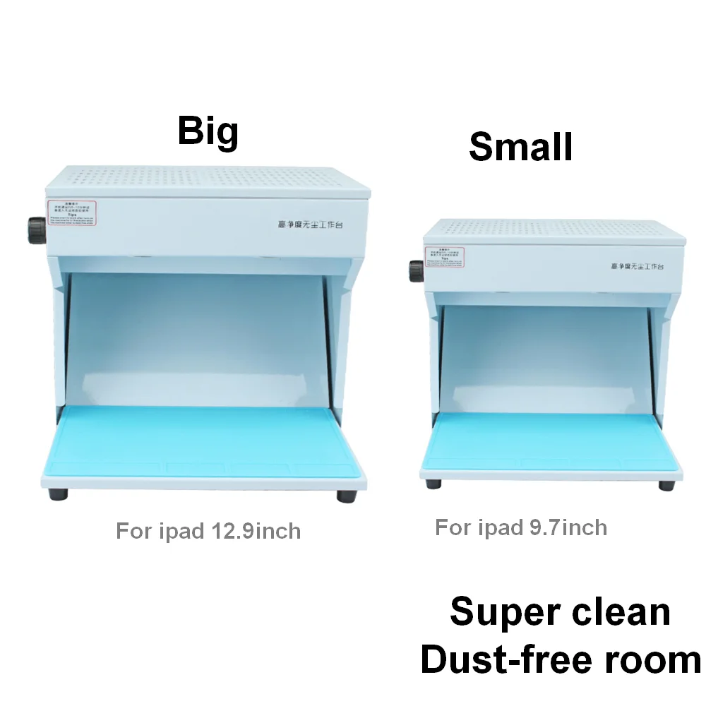 

Dust Free Room Mobile Phone Repair Cleaning Work Table for LCD Screen Fix with high Temp Anti Static Rubber Mat 220V/110V