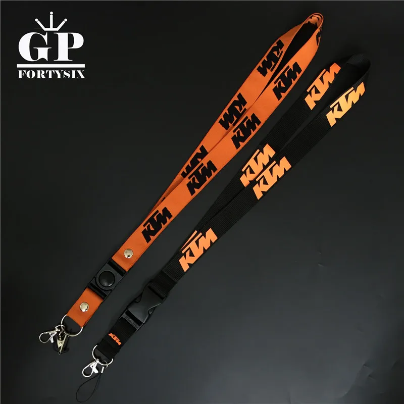 

2pcs MotoGP stripe Car Motorcycle keychain Llavero for yamaha F1 Moto Team worker card Lanyard keyring Moto fans gift key Cordon