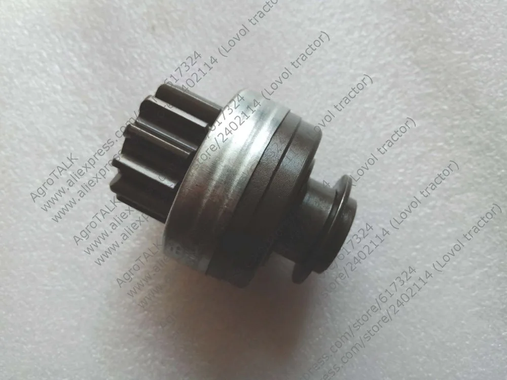 

Weituo or Jinma tractor parts, the drive pinion (12 teeth/12 splines inside), part number: QD1315D