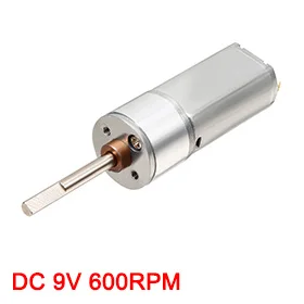 

UXCELL(R) High Quality 1Pcs Micro Gear Box Motor DC 9V 600RPM Speed Reduction Electric Gearbox Centric Output Shaft