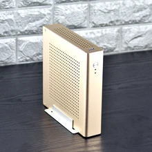 Новый ПК геймер чехол компьютерный Сейф полная башня Мини Тонкий ITX Настольный игровой пустой корпус USB алюминиевый сплав Бесплатная доставка