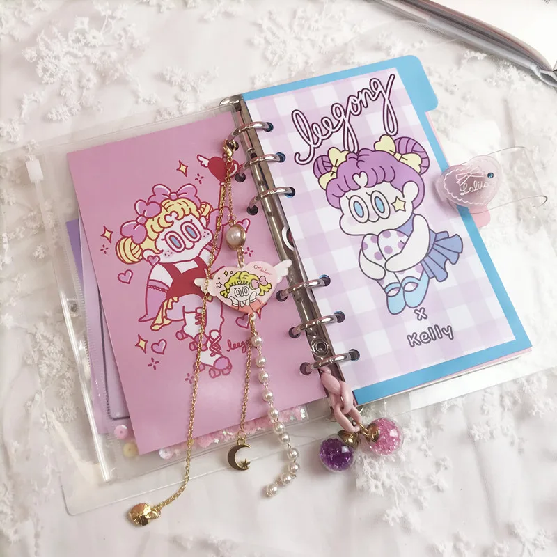 DIY блокнот Bingbing Super Star рубанок Kawaii Bullet Journal Дневник для девочек органайзер для студентов ежедневный Еженедельный план канцелярские принадлежности подарок