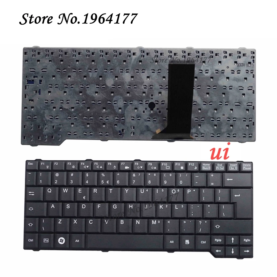 

UI laptop keyboard for Fujitsu Amilo Pa3515 Pi3540 Pi3525 Pa3553 Sa3650 Li3710 english keyboard black