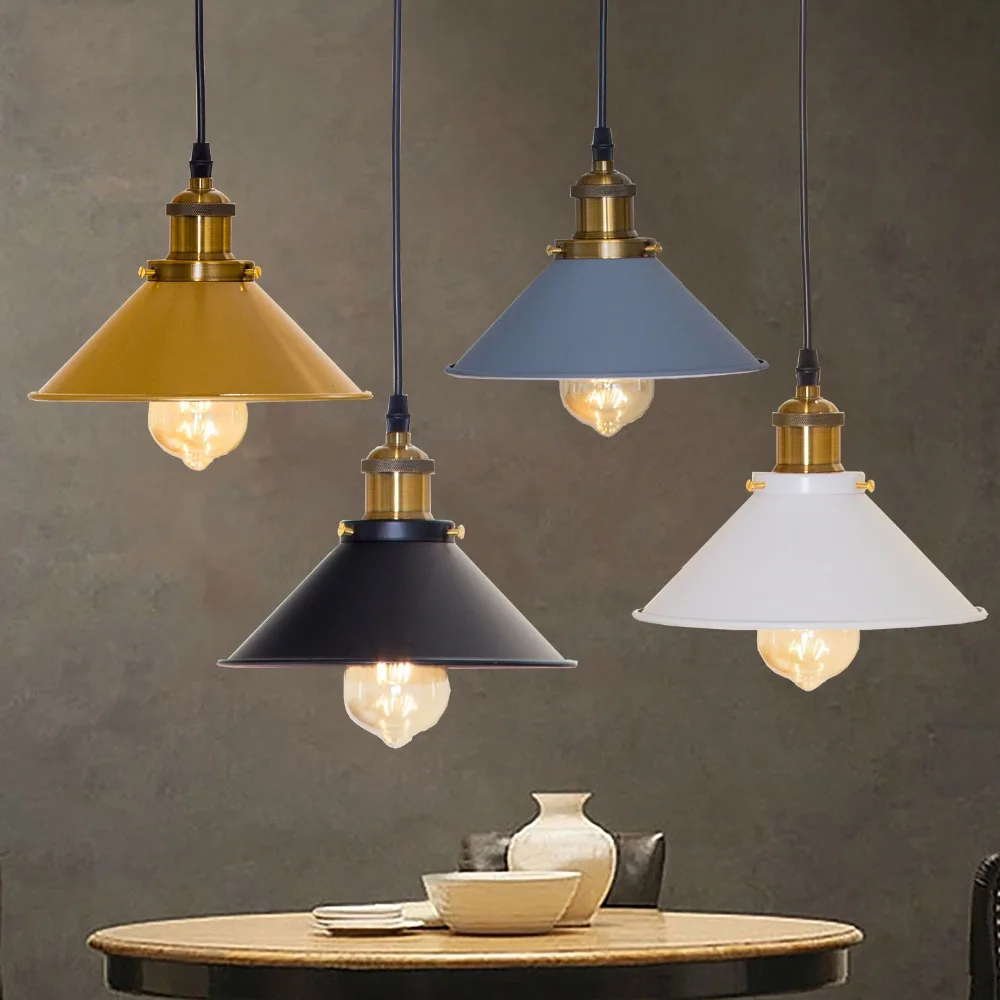 

Zhaoke Vintage Pendant Lights Loft Russia Pendant Lamp Retro Hanging Lamp Lampshade For Kitchen Dining Bedroom Home Lighting E27