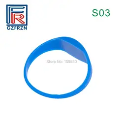 100 шт./лот S03 стиль NFC силиконовые браслеты 13.56 мГц ntag213 RFID/браслет/карты для события контроля доступа оплаты