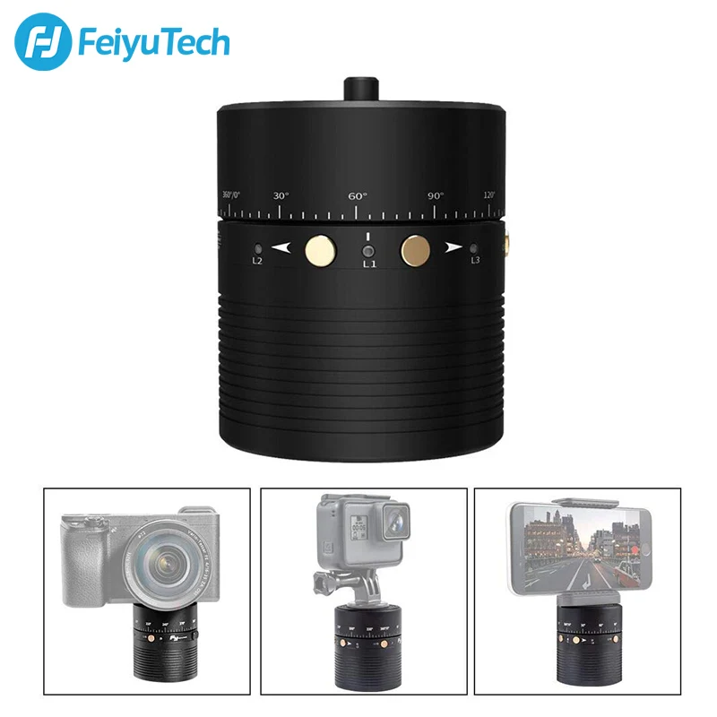 

FeiyuTech 360 degree Automatic Rotation Stand for Action Cameras/ Smart Phones/ Mirrorless Cameras Feiyu