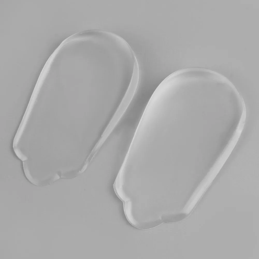 

Silicone Gel Corrective Cushion Foot Heel Elastic Care Half Insole Shoe Pad Foot Care Tool