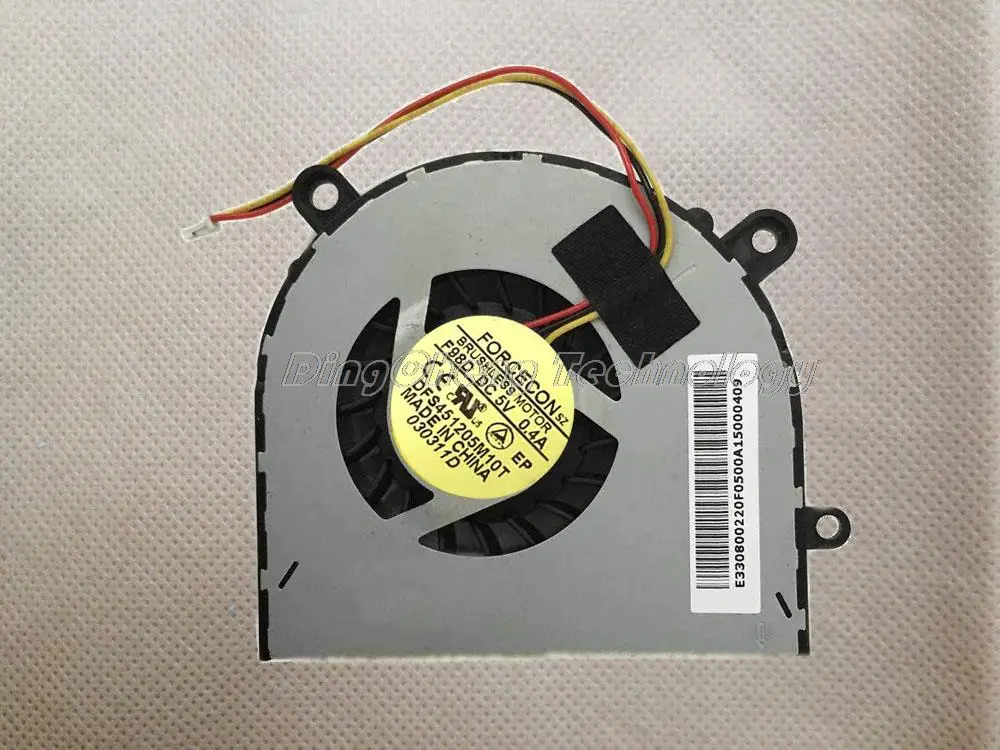 

HOLYTIME FOR MSI FX603 FX610 FX610MX FX610DX FX600 FX600MX Original CPU Cooling fan Laptop Radiators Cooling Fan 100% fully test