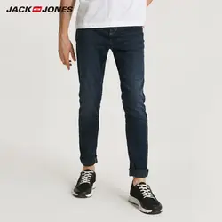JackJones Весна Для Мужчин's Повседневное тонкие летние джинсовые штаны классические джинсы ковбои молодой человек J | 218132558