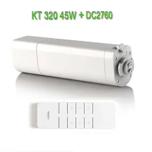 Original Dooya Electric Curtain Motor KT320E-45W+Dooya DC2760 2 Channel Emitter for Home Automation Original Dooya Electric Curtain Motor KT320E-45W+Dooya DC2760 2 Channel Emitter for Home Automation