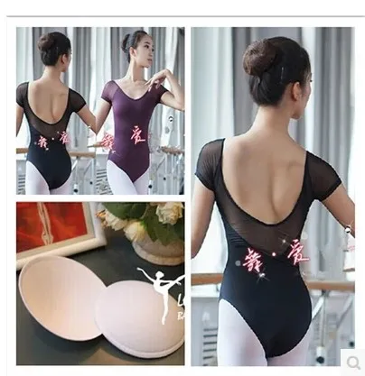 

New Elegant Sexy Womens Adult Gymnastics Dance Ballet Mesh Leotards For Gymnastics For Girls ballet Dancewear