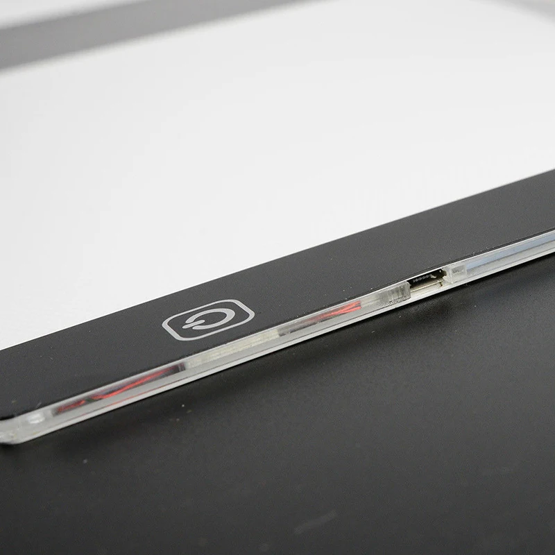 Cena 2019 nowy LED tablet graficzny do pisania malowania tablet graficzny śledzenia Panel deska lampa wystawowa LED cyfrowy A4 kopii skrzynka na listy