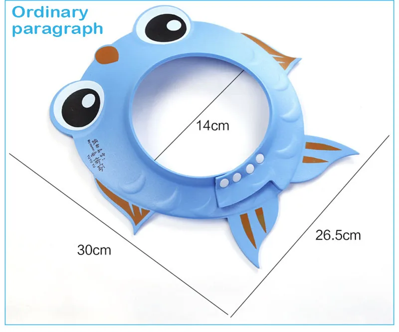 Детская шапочка для душа, Регулируемая Кепка для купания, Детская Водонепроницаемая кепка для защиты ушей, детский шампунь для мытья волос
